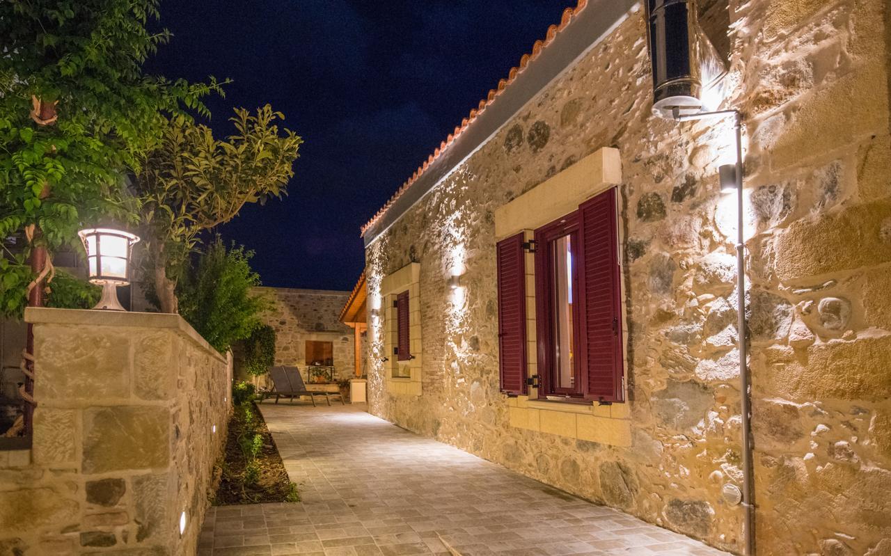 Private Sapphiros Villa Kissamos Bagian luar foto